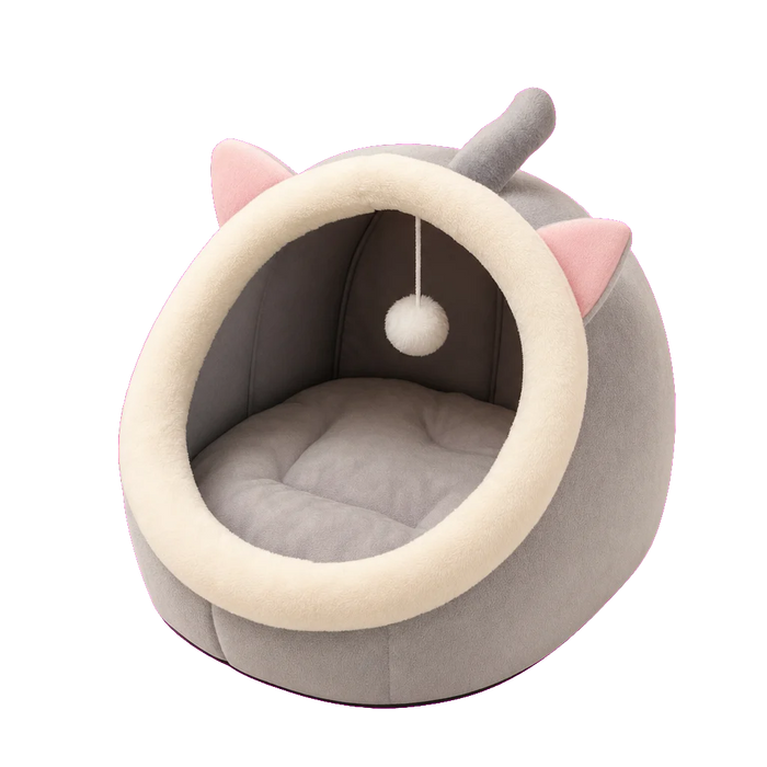 GetZenko – Cama Cueva para Gatos | Su Propio Rincón, Lavable y Plegable