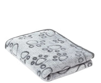 GetZenko Manta Polar Huellas Gris