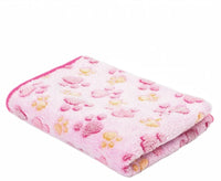 GetZenko Manta Polar Huellas Rosa